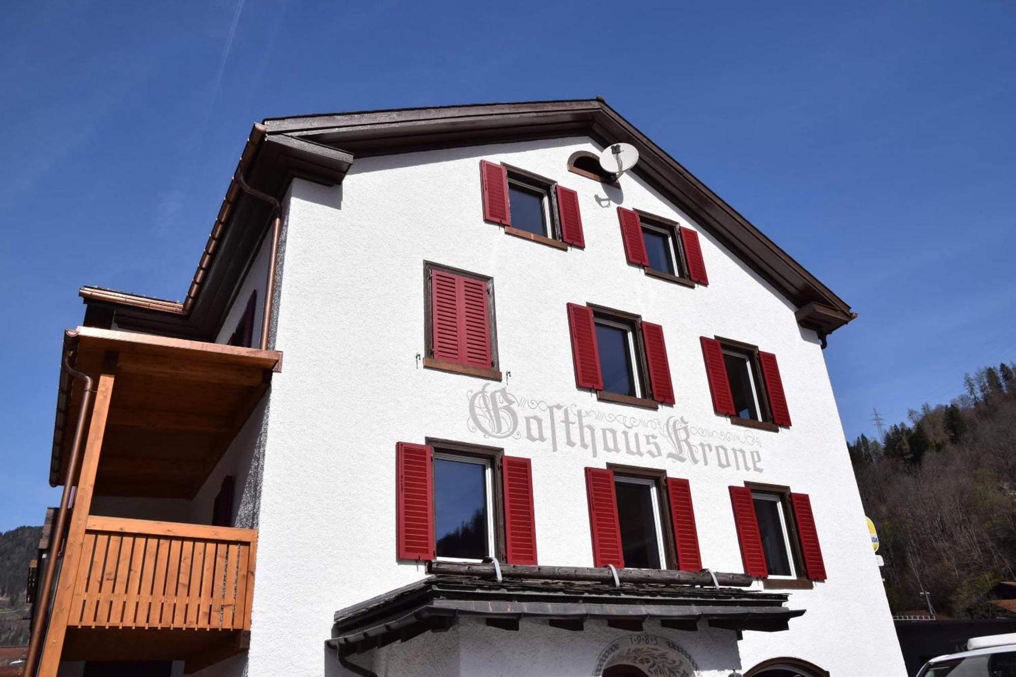 Chrona Bed&Breakfast Jenaz Exterior foto